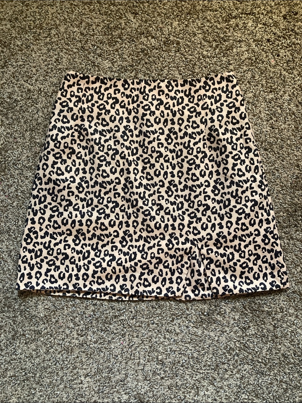 Cheetah Print Skirt